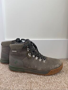 Women’s Olive Green Waterproof Lace-Up Hiking Boots - Forsake